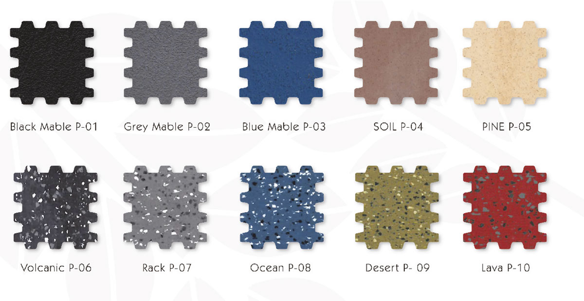 標準顏色 Color option of EPDM